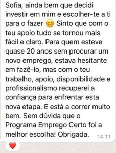 Feedback Érica