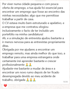 Feedback Leonor